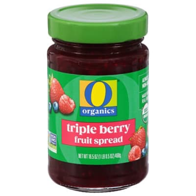 O Organics Triple Berry Fruit Spread