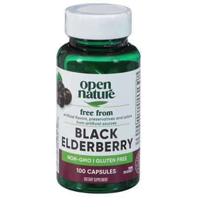 Open Nature Elderberry Dietary Supplement