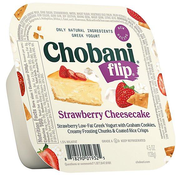 Is it Low FODMAP? Chobani Flip Strawberry Cheesecake Yogurt