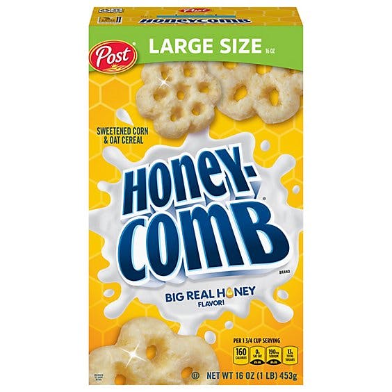 Is it Sesame Free? Post Honey-comb Sweetened Corn & Oat Cereal