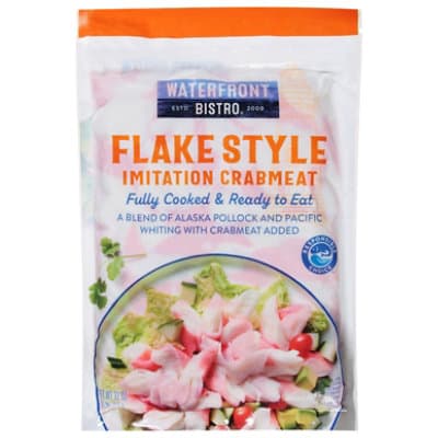Waterfront Bistro Crab Meat Imitation Flake Style