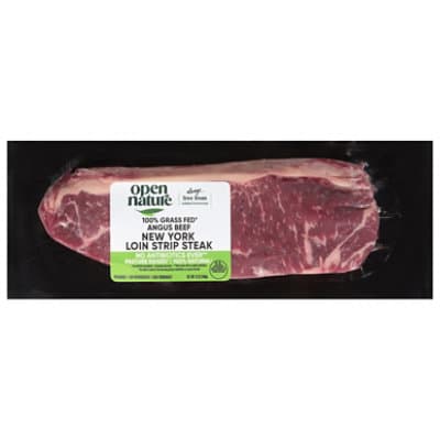 Open Nature Boneless Beef Steak New York Strip Loin