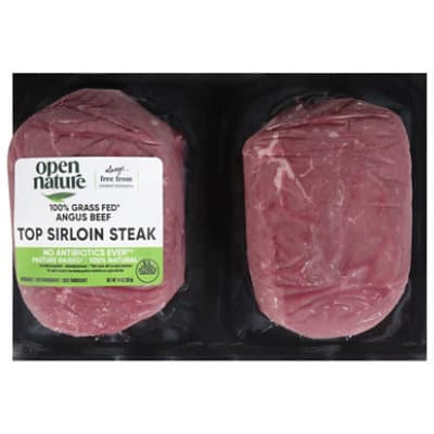 Open Nature Boneless Beef Steak Top Sirloin