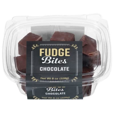 Fudgeamentals Chocolate Fresh Fudge Bites