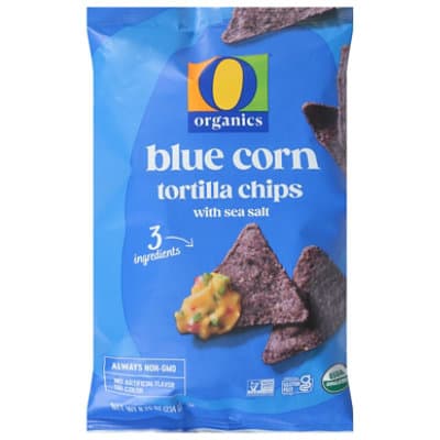 O Organics Blue Corn Tortilla Chips