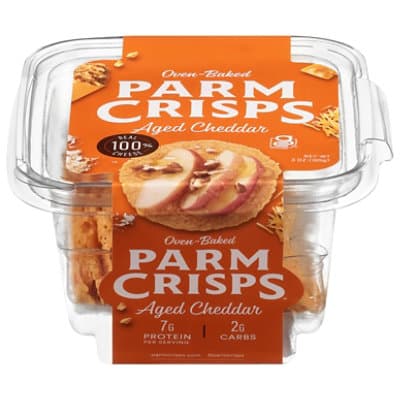 Parmcrisps Cheddar Cheese