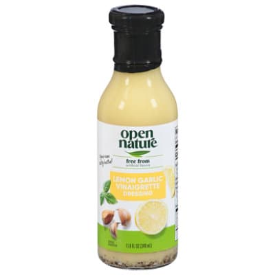 Open Nature Dressing Vinaigrette Lemon Garlc