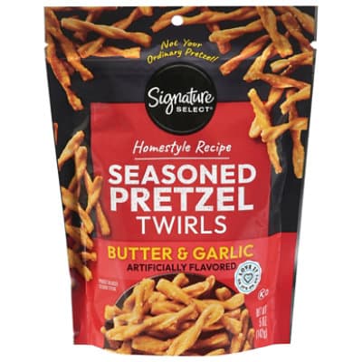 Signature Select Butter Garlic Single Serve Pretzel Twirl