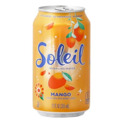 Soleil Sparkling Water Mango