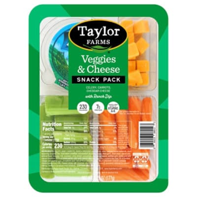 Taylor Farms Veggies & Cheese Snack