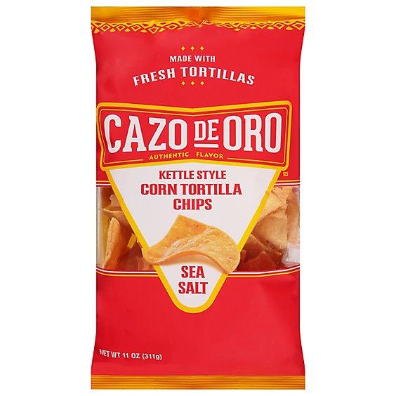 Is it Dairy Free? Cazo De Oro Kettle Style Sea Salt Corn Tortilla Chips