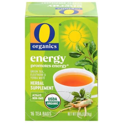 O Organics Energy Herbal Tea