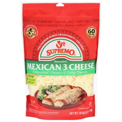 3 Cheese Mexican Blend Shred