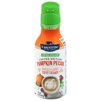 Lucerne Pumpkin Pecan Lactose Free Sugar Free Creamer