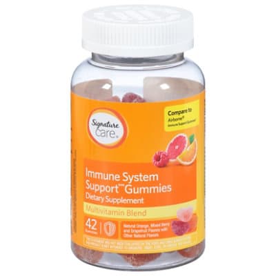 Signature Care Dietary Supplement Immune Support Gummies