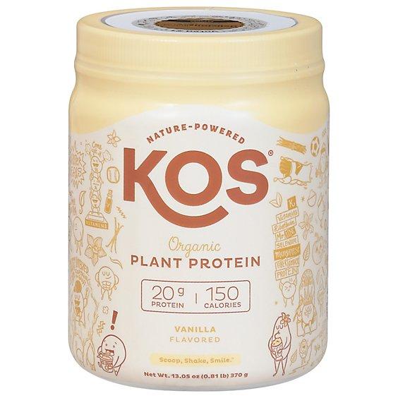 Is it Gluten Free? Kos Organic Plant Protein Powder, Vanilla, Protein