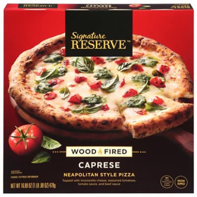 Signature Reserve Pizza Wood Fired Caprese