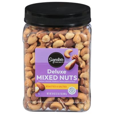 Signature Select Roasted And Salted Mix Nuts Deluxe