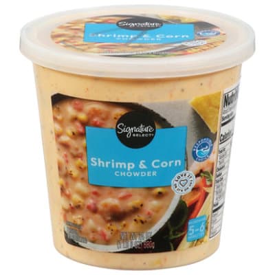 Signature Cafe Shrimp And Corn Chowder