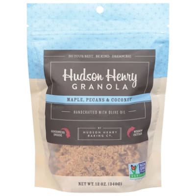 Hudson Henry Granola, Maple Pecans & Coconut