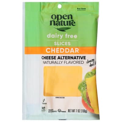 Open Nature Cheddar Cheese Alternative