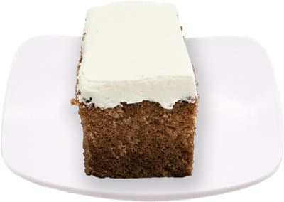 Kosher Marble Cake W/White Icing Slice