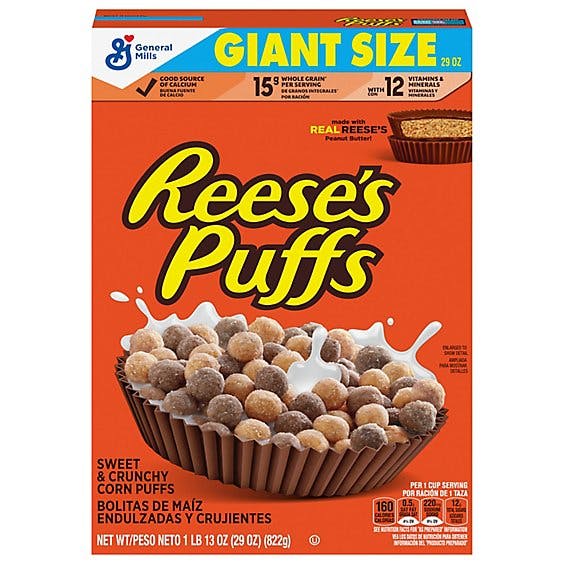 Is it Sesame Free? General Mills Reese's Puffs Sweet And Crunchy Corn Puffs