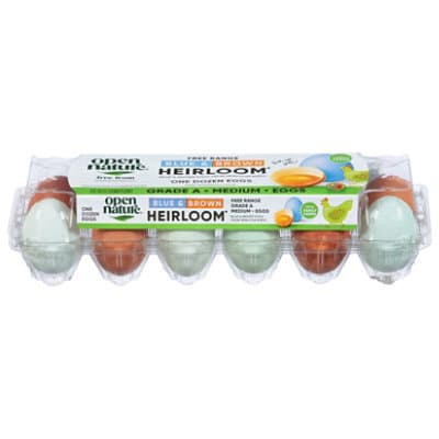 Open Nature Blue & Brown Heirloom Eggs