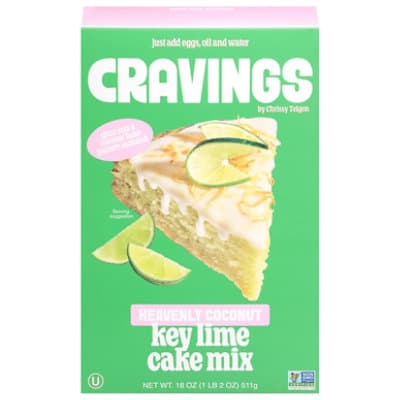 Cravings By Chrissy Teigen Heavenly Coconut Key Lime Cake Mix
