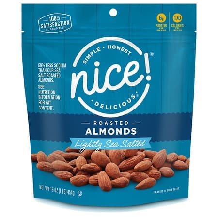 Nice! Lightly Sea Salted Roasted Almonds