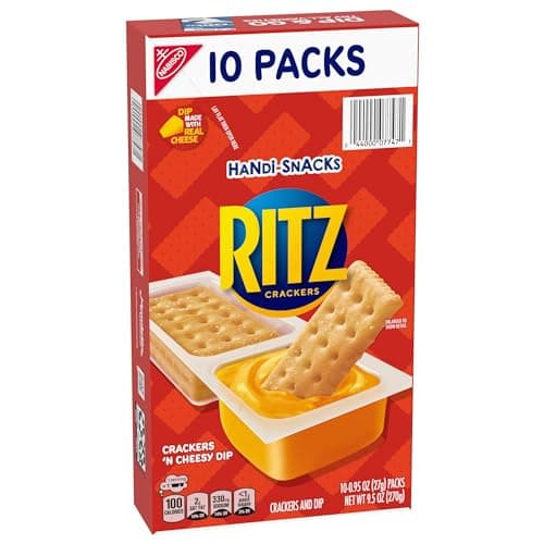 Ritz Handi-Snacks Crackers 'N Cheesy Dip