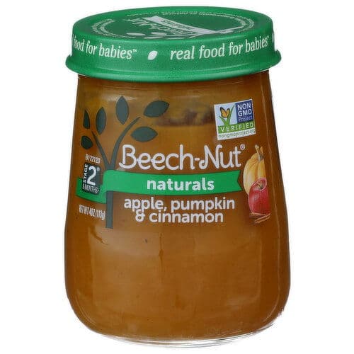 Beech-Nut Naturals Stage 2 Apple Pumpkin & Cinnamon Baby Food
