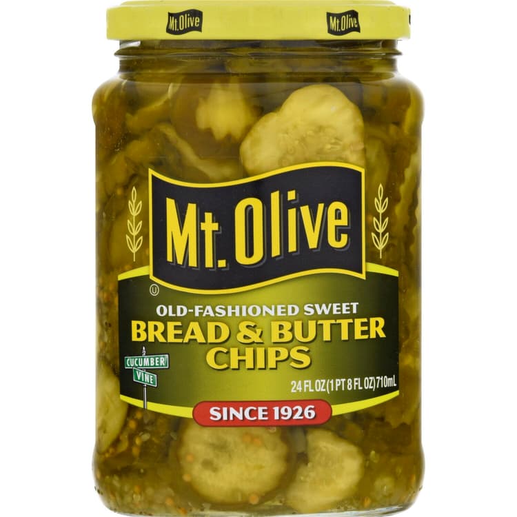 Mt. Olive Bread & Butter Pickles Sweet Old-Fashioned Chips