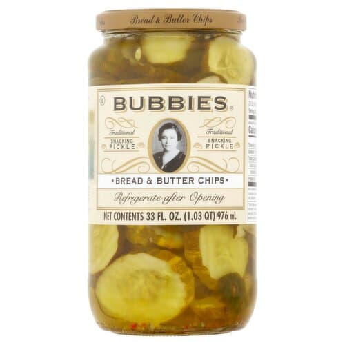 Bubbies Kosher Bread & Butter Pickles