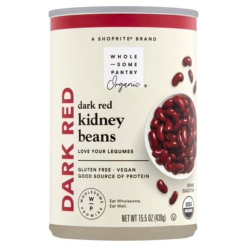 Wholesome Pantry Organic Dark Red Kidney Beans