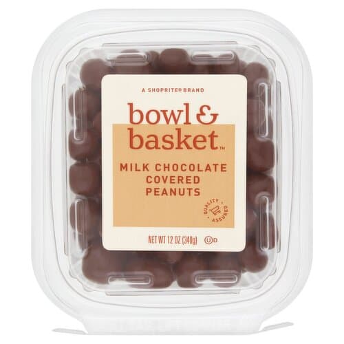 Bowl & Basket Milk Chocolate Covered Peanuts