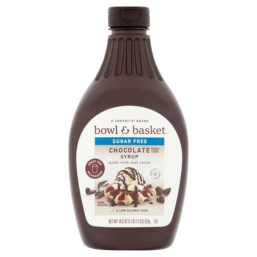 Bowl & Basket Sugar Free Chocolate Syrup