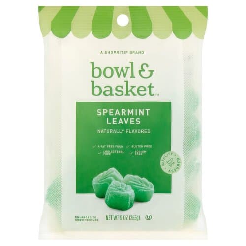 Bowl & Basket Spearmint Leaves Candies
