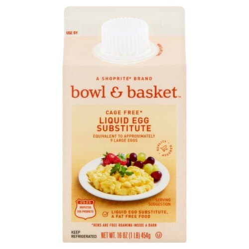 Bowl & Basket Cage Free Liquid Egg Substitute
