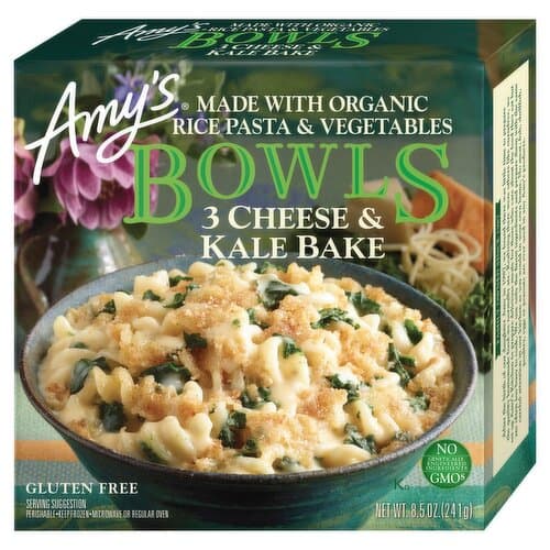 Is it High Fructose Corn Syrup Free? Amy's 3 Cheese & Kale Baked Bowl