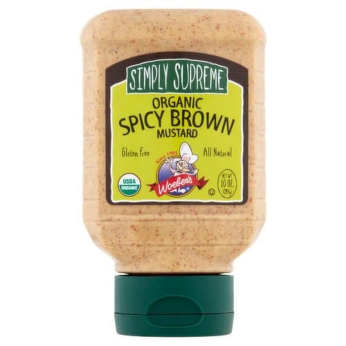 Woeber'S Simply Supreme Organic Spicy Brown Mustard