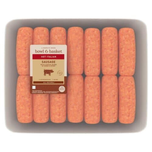 Bowl & Basket Hot Italian Sausage, 2.B