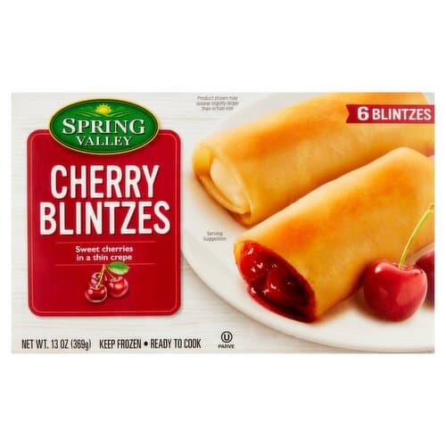 Spring Valley Cherry Blintzes