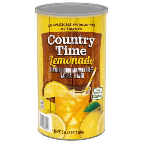 Is it Walnut Free? Country Time Lemonade Naturally Flavored Powdered Drink Mix