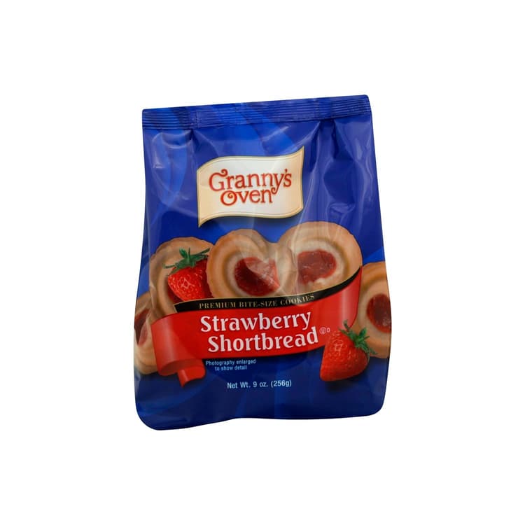 Grannys Oven Strawberry Shortbread Cookies
