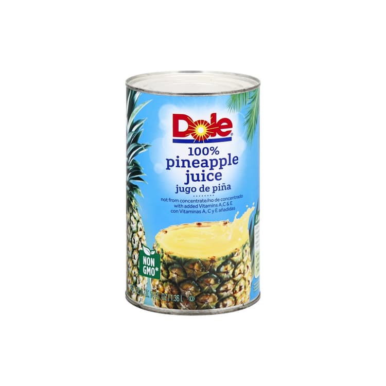 Dole 100% Pineapple Juice Can