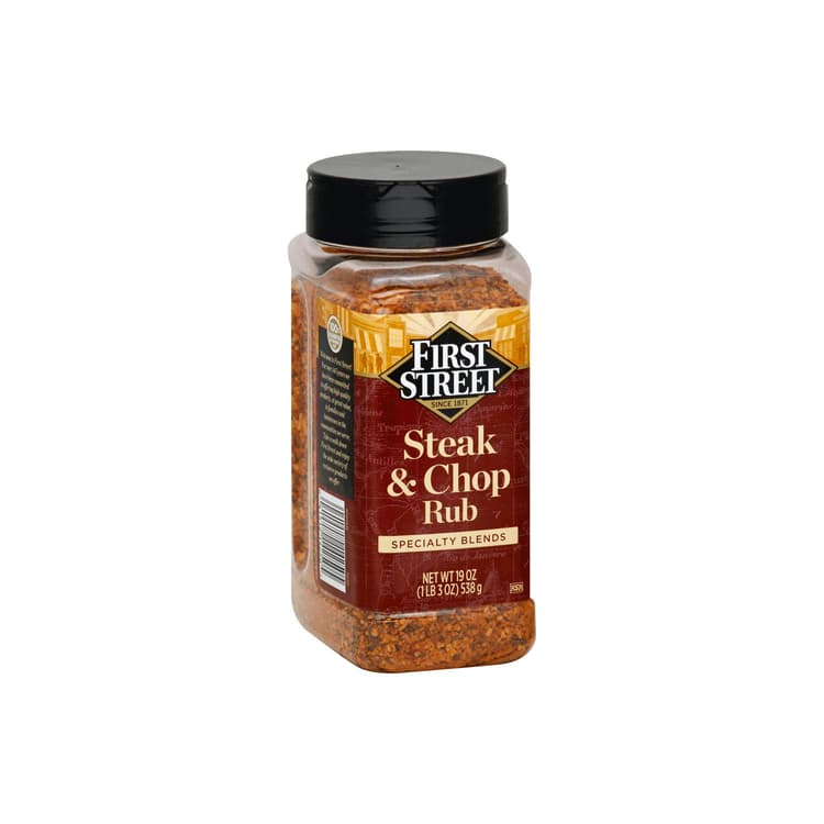 First Street, Steak & Chop Rub, Specialty Blends