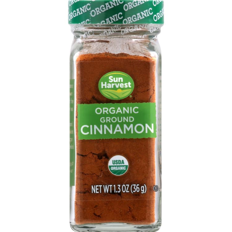 Sun Harvest Cinnamon, Organic, Ground