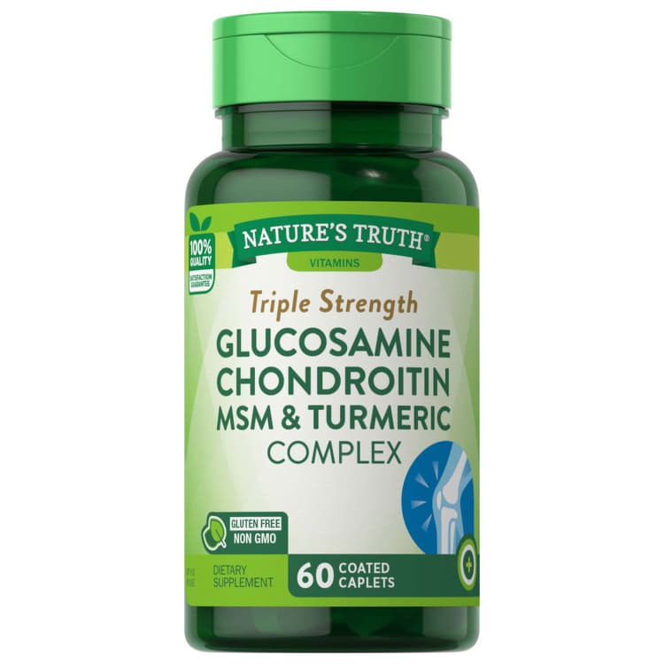 Nature'S Truth Triple Strength Glucosamine Chrondrotin Msm Complex