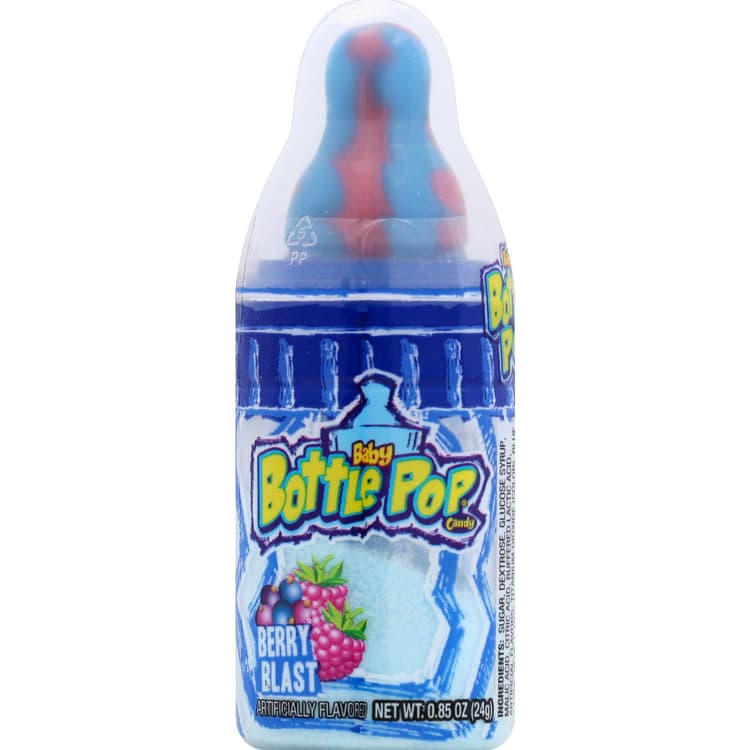 Baby Bottle Pop Candy, Strawberry